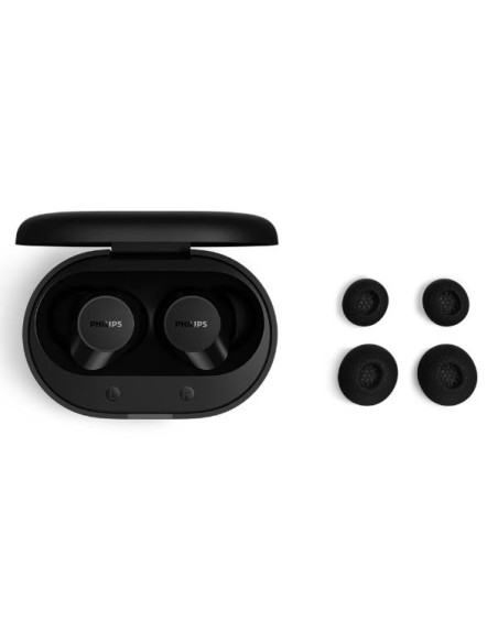 AURICOLARI TRUE WRLS BT MIC NERO