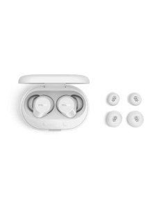 AURICOLARI TRUE WRLS BT MIC BIANCO