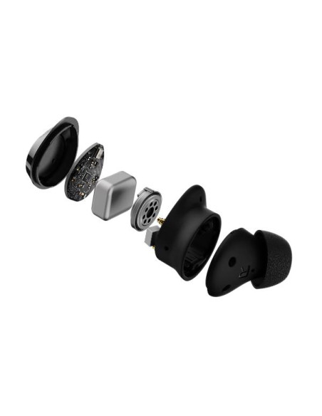 AURICOLARI TRUE WRLS BT MIC NERO