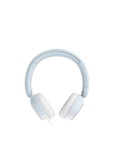 CUFFIA ON-EAR CAVO USB-C/3.5 AZZURR