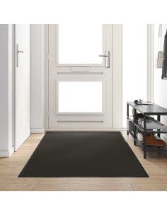 Tappetino Nero 120 x 250 cm 100% Poliammide