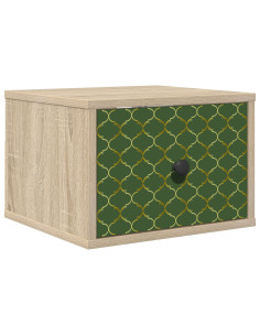 Mobiletto da comodino a parete GELEEN Rovere Sonoma 2