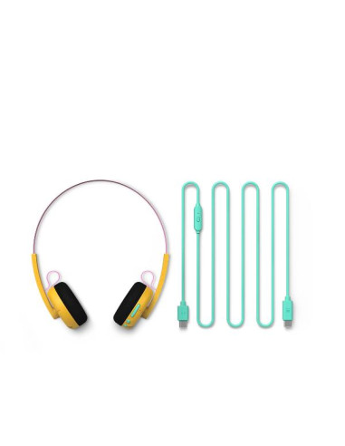 CUFFIA ON-EAR WRLS/CAVO R.DUO GIALL