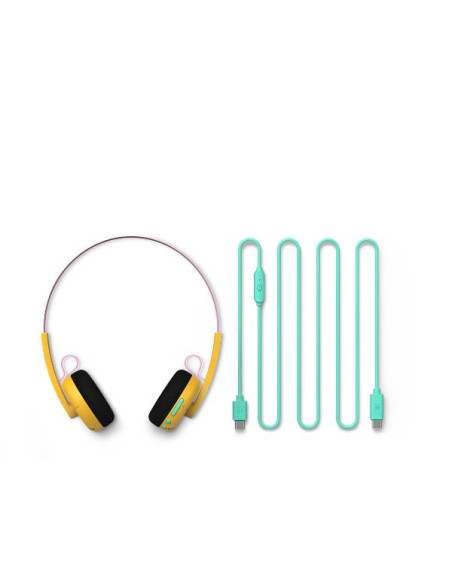 CUFFIA ON-EAR WRLS/CAVO R.DUO GIALL
