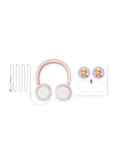 CUFFIA ON-EAR CAVO USB-C/3.5 ROSA