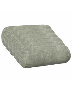 Federa 6 pz HEERLEN Verde Ø 15 x 40 cm Tessuto Chenille