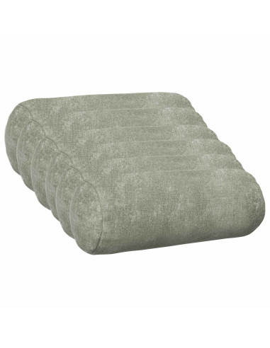 Federa 6 pz HEERLEN Verde Ø 15 x 40 cm Tessuto Chenille