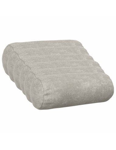Federa 6 pz HEERLEN Grigio Chiaro Ø 15 x 40 cm Tessuto Chenille