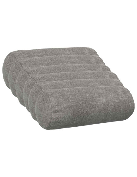 Federa 6 pz HEERLEN Grigio Scuro Ø 15 x 40 cm Tessuto Chenille