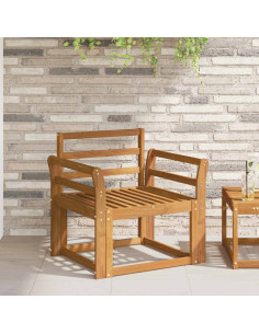 Bracciolo 2 pz Naturale 58,5 x 8 x 60 cm