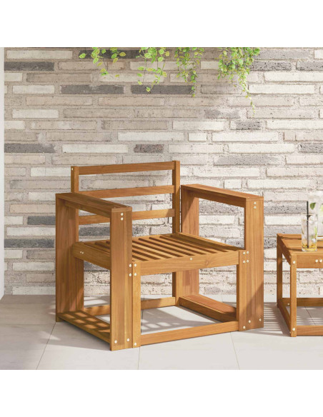 Bracciolo 2 pz Naturale 58,5 x 10 x 61 cm
