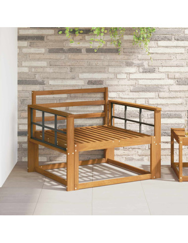 Bracciolo 2 pz Naturale 78,5 x 6 x 61 cm