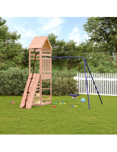 Set da Gioco da Esterno in Legno Massello di Douglas