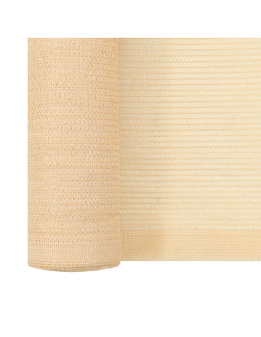 Rete per Privacy in HDPE 1,5x25 m Beige