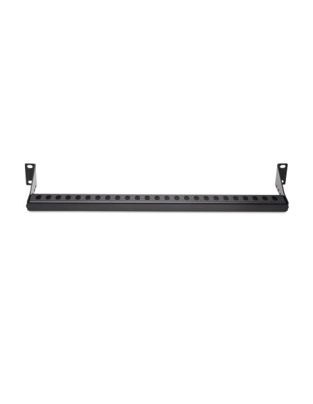 StarTech.com Pannello passacavi montabile a rack 1U con profondità regolabile, Guida di supporto per cavi per server/armadi rac