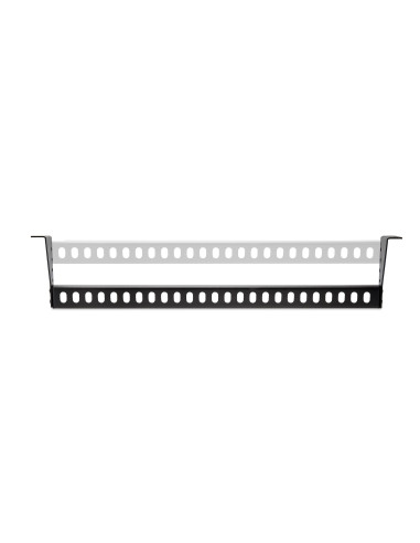 StarTech.com Pannello passacavi montabile a rack 1U con profondità regolabile, Guida di supporto per cavi per server/armadi rac