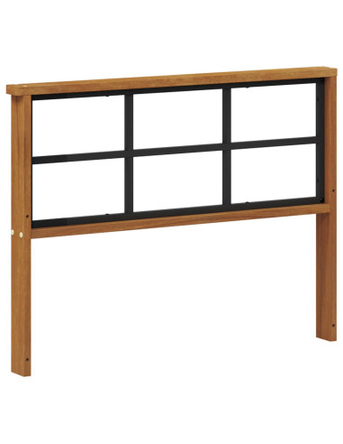 Bracciolo 2 pz Naturale 78,5 x 6 x 61 cm