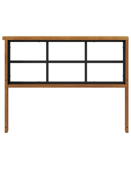 Bracciolo 2 pz Naturale 78,5 x 6 x 61 cm