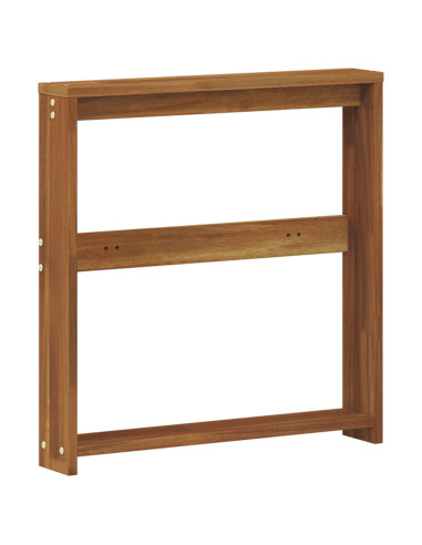 Bracciolo 2 pz Naturale 58,5 x 10 x 61 cm
