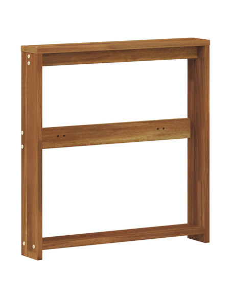 Bracciolo 2 pz Naturale 58,5 x 10 x 61 cm