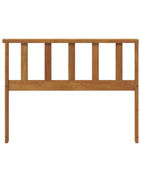 Bracciolo 2 pz Naturale 80 x 6 x 61 cm Legno di Acacia Massello