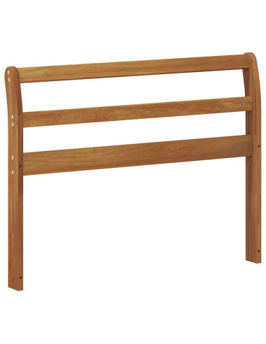 Bracciolo 2 pz Naturale 79 x 8 x 60 cm Legno di Acacia Massello