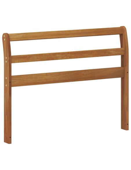 Bracciolo 2 pz Naturale 79 x 8 x 60 cm Legno di Acacia Massello
