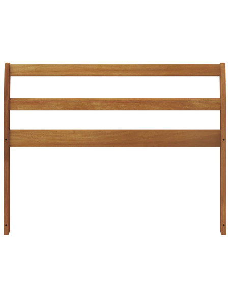Bracciolo 2 pz Naturale 79 x 8 x 60 cm Legno di Acacia Massello