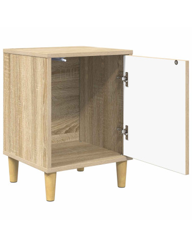 Armadio da Notte RHENEN 2 pz Rovere Sonoma 36 x 33 x 50 cm