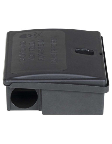 Trappole per Topi 10 pz Nere 13x10x4 cm