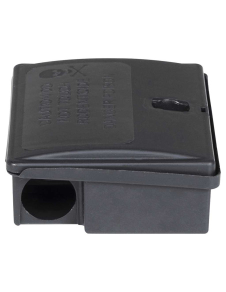 Trappole per Topi 20 pz Nere 13x10x4 cm