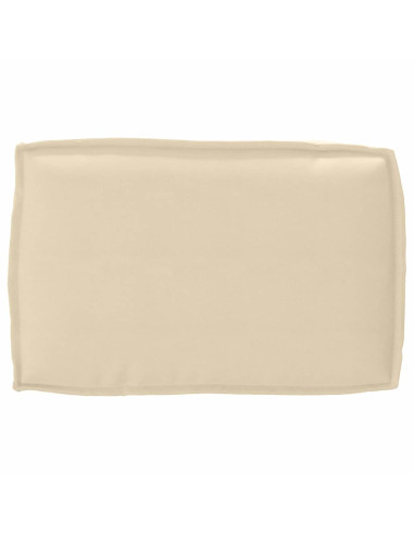 Set di Cuscini per Pallet 2 pcs Beige Tessuto Oxford