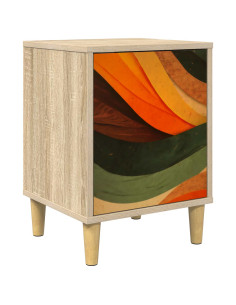 Armadio da Notte BONN Rovere Sonoma 36 x 33 x 50 cm 2
