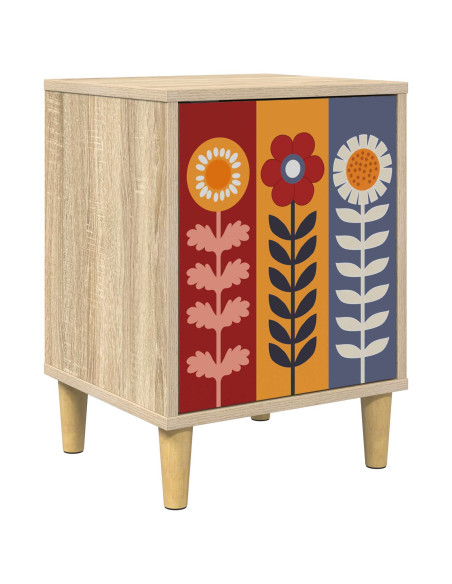 Armadio da Notte ESSEN Rovere Sonoma 36 x 33 x 50 cm