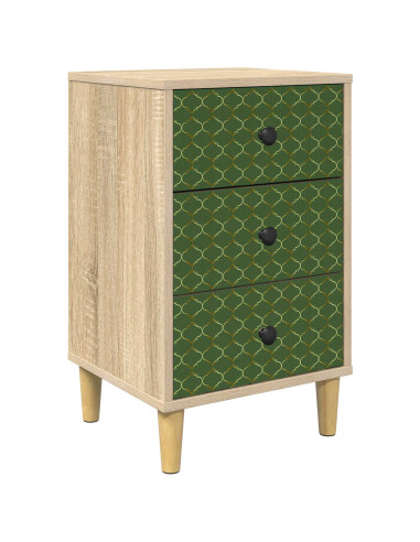 Armadio da Notte GELEEN Rovere Sonoma 36 x 33 x 60 cm