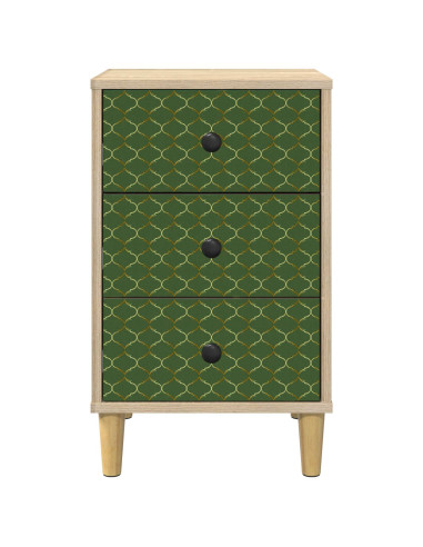 Armadio da Notte GELEEN Rovere Sonoma 36 x 33 x 60 cm