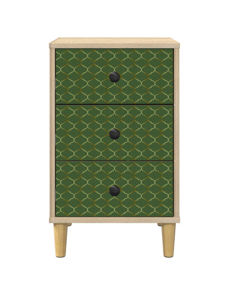 Armadio da Notte GELEEN Rovere Sonoma 36 x 33 x 60 cm