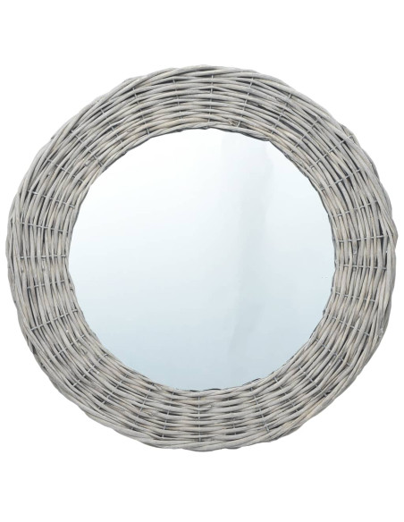 Specchio 70 cm in Vimini
