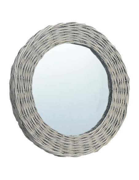 Specchio 70 cm in Vimini