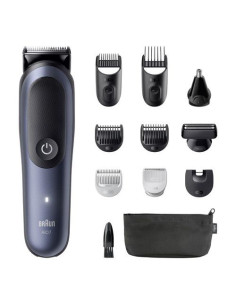 Braun Rasoio Elettrico Serie 7 Wet&Dry 11 in 1 Blu
