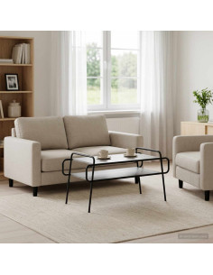 Tavolino da salotto Sonoma grigio 100 x 50 x 51 cm