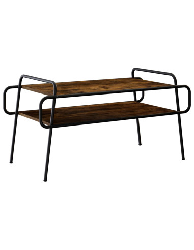Tavolino da salotto Rovere Fumo 100 x 50 x 51 cm