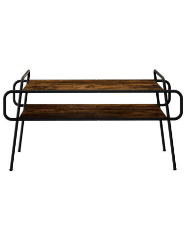 Tavolino da salotto Rovere Fumo 100 x 50 x 51 cm