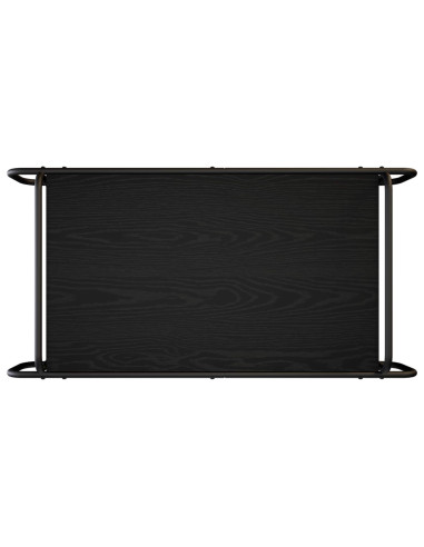 Tavolino da salotto Rovere Nero 100 x 50 x 51 cm