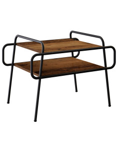 Tavolino da salotto Legno antico 70 x 50 x 51 cm 2