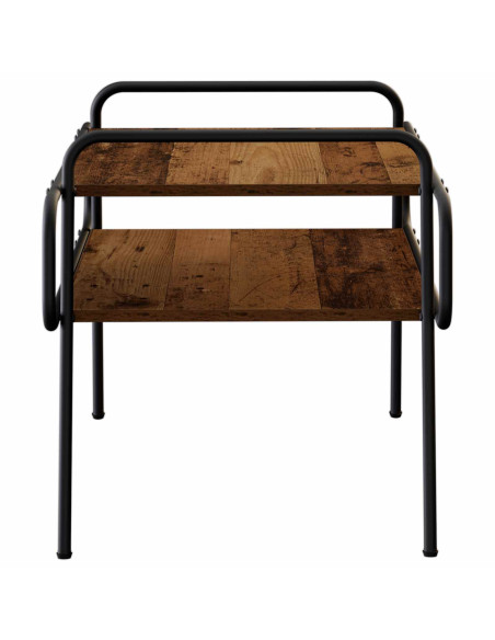 Tavolino da salotto Legno antico 70 x 50 x 51 cm