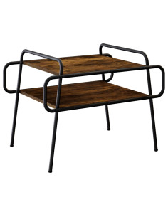 Tavolino da salotto Rovere Fumo 70 x 50 x 51 cm 2