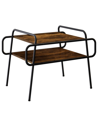 Tavolino da salotto Rovere Fumo 70 x 50 x 51 cm