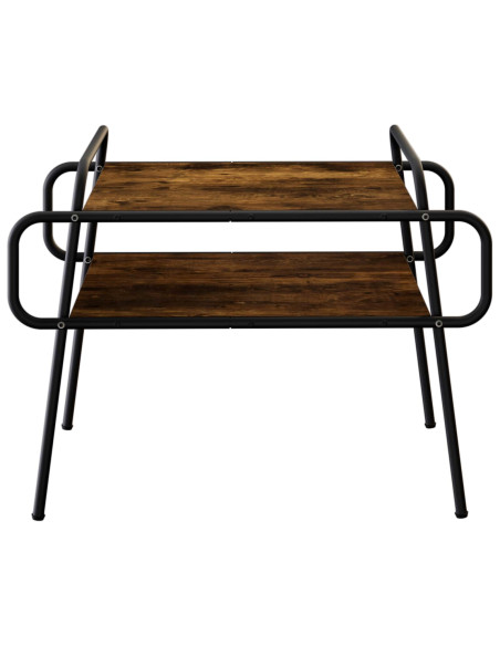 Tavolino da salotto Rovere Fumo 70 x 50 x 51 cm