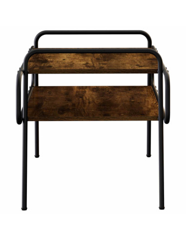 Tavolino da salotto Rovere Fumo 70 x 50 x 51 cm